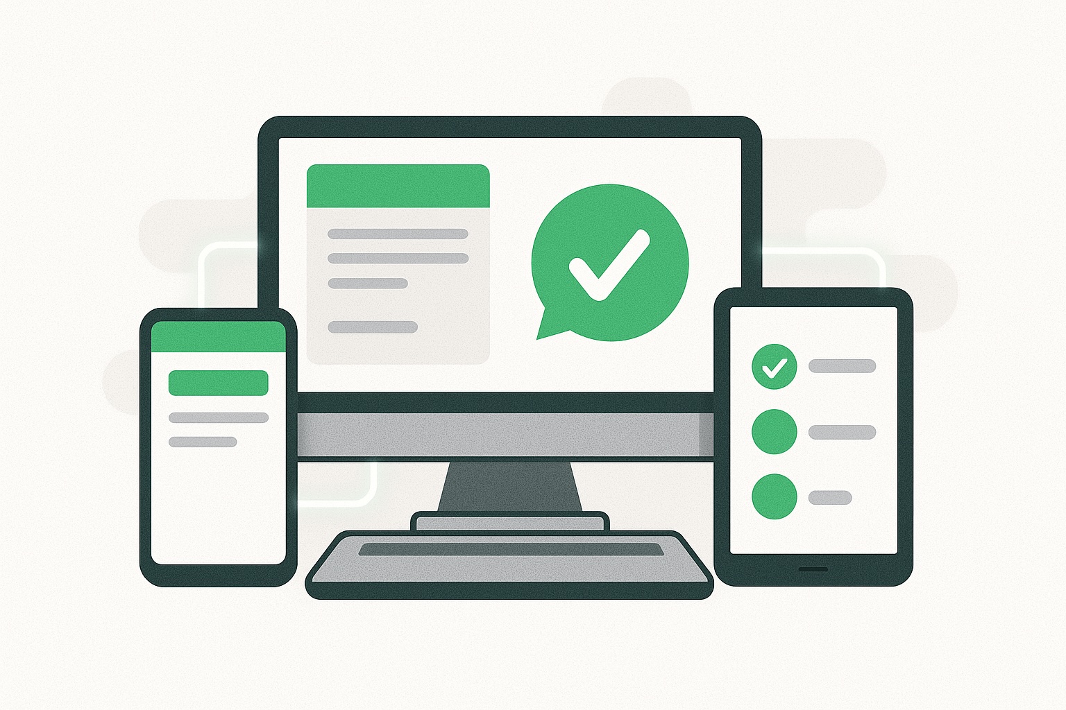 Campaign creation interface with templates and audience segmentation